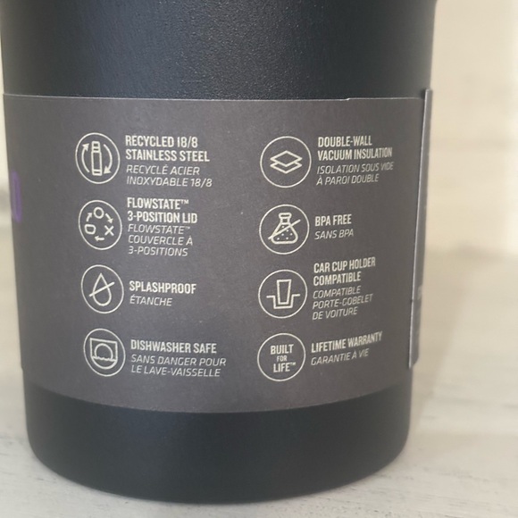 Stanley 40oz tumbler black chroma collection - Picture 2 of 5